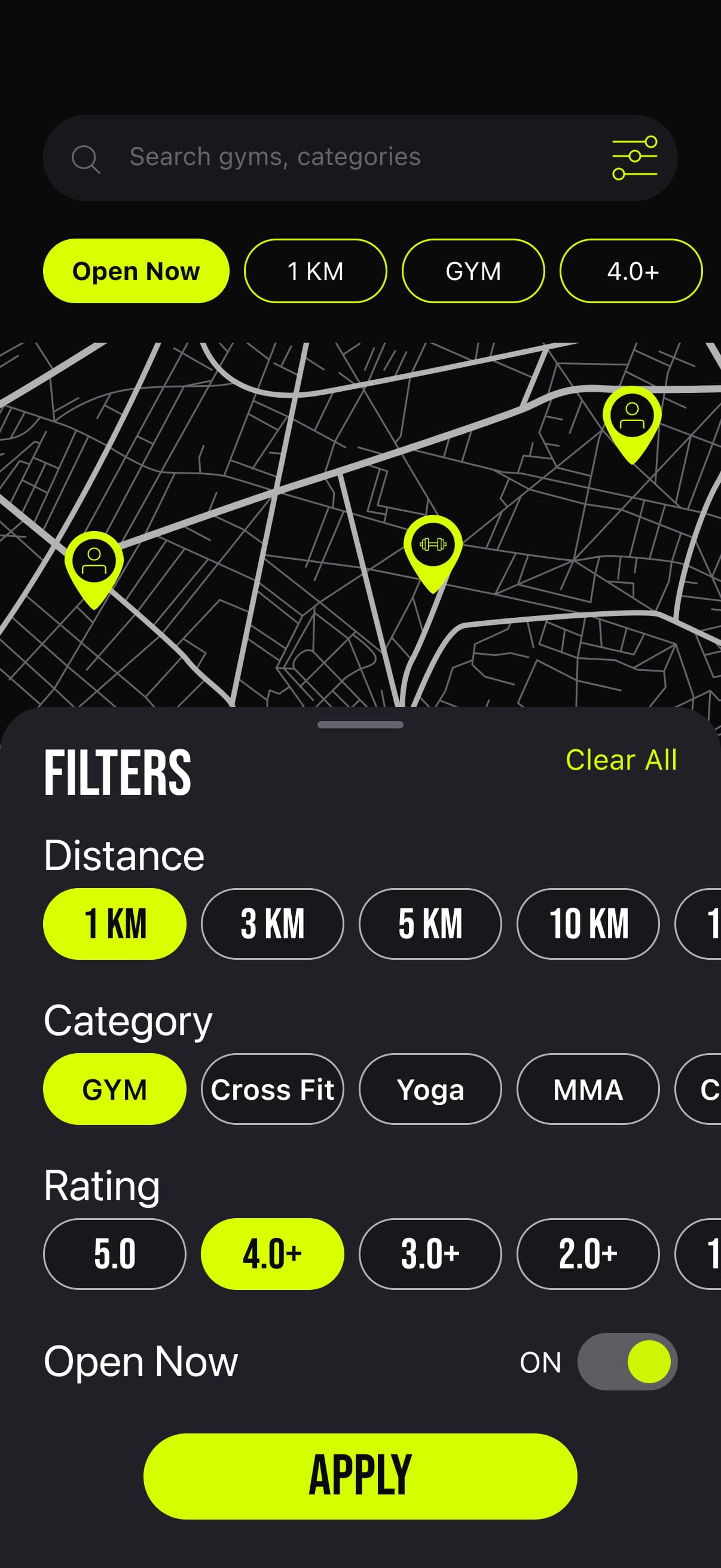 Search & Filter Engine